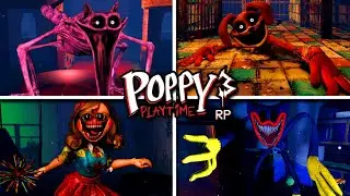 Poppy Playtime: Chapter 3 RP - ALL Morphs & Secret Location (4K Showcase)