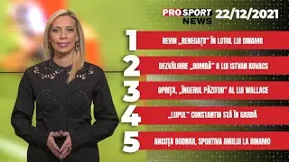 PROSPORT NEWS, cu Carmen Mandiș. Antrenorul Stelei, înger păzitor pentru fostul fotbalist rapidist!