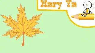 How to draw a Maple Leaf