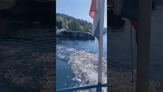 На пароме к порту Байкал на КБЖД