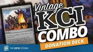 A train wreck or Bryant trying to play KCI? Krark-Clan Ironworks Combo! | Vintage League - 08/14/21