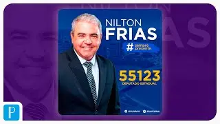 COMO FAZER FLYER DE PRÉ-CANDIDATO PELO CELULAR - AULA 4