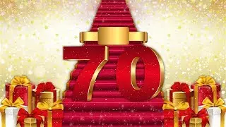 ФУТАЖ С ЮБИЛЕЕМ  70 лет