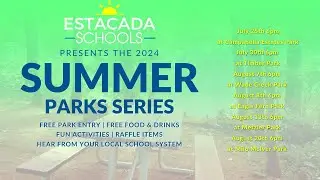 2024 Summer Parks Series Begins!