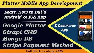 Flutter Mobile App (Android + IOS) Development Full Course