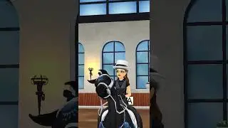 Star Stable Dressage Tutorial - Waterfall Alignment #shorts #starstabledressage #starstable