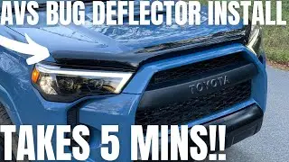 4Runner AVS Install!! DO I LIKE IT?? Goodbye Rocks and Bugs!!