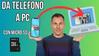 Come SCARICARE foto e video da CELLULARE al PC usando una scheda micro SD. Tutorial FACILE