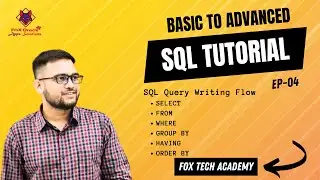 4. SQL Query Flow | How to write sql query | Flow of sql query execution | How to run sql query