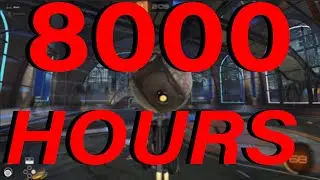 This is what 8000 Hours in Rocket League Looks Like