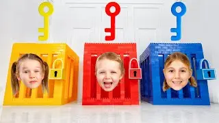 Cárcel Colorida de Vania Mania Kids: ¡Retos Divertidos para Niños! 🎨🚔✨