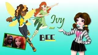 Dc Superhero Girls - Bumble Bee And Poison Ivy Unboxing!!