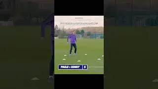Mesut Ozil vs ball machine 🥶🔥 #shorts