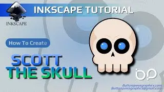 How To Create Scott The SKULL In INKSCAPE