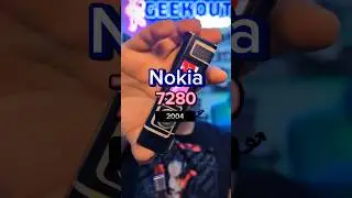 Nokia, 7280, 2004 #Nokia #7280 #fashion #retrotech #celulares #reseña #labial