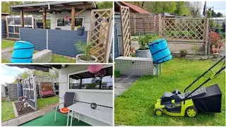Vlog 🇩🇪 Посадили Крыжовник КРУПНОПЛОДНЫЙ/и Пальму 🌴Стрижка Газона /Уборка