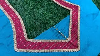 New Blouse Design Cutting And Stitching @sajidalvidesigns