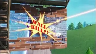 Fortnite: Shot through the Wall?