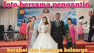 FOTO BERSAMA PENGANTIN,KERABAT DAN KELUARGA BESAR.RESINDA KARAWANG,JAWA BARAT.