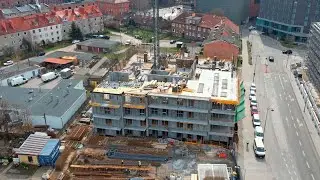 System stropowy ONADEK na budowie domu studenckiego w Gdańsku, Polska - ULMA Construction [pl]