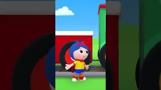 Color Train | Mother Goose Club Cartoons 