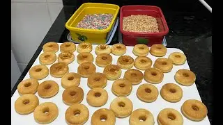 PRODUÇÃO DE MINI DONUTS PARA VENDER