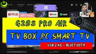 G20S PRO BT AIR MAUSE  BLUETOOTH TÜM CİHAZLARI KONTROL EDİN  İNCELEME