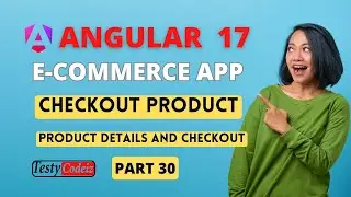 Angular 17 ecommerce application from scratch | Checkout component design in angular