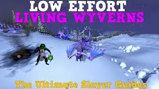 Low Effort Living Wyverns - 700 kph | Runescape 3 Slayer Guide