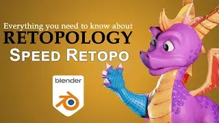 Retopology in Blender - Speed Retopo Addon