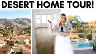 EMPTY HOUSE TOUR || OUR NEW DESERT HOME || PHOENIX ARIZONA HOME WALKTHROUGH