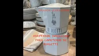 HEMOS COMPRADO   #adaptador  #inducción   DE  #amazon   PARA LA #cafetera  #bialetti   DE #zarahome