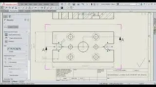 PAC - lab - drawing SolidWorks (section view)