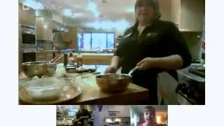 Google+ Hangout: Football Food