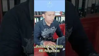 Hari Pertama Masuk Kerja ‼️ jadi Admin NOL Pengalaman