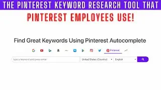 The Pinterest Keyword Research Tool You Didn't Know You Needed! 💪🏻