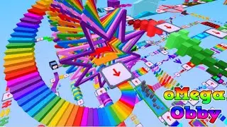 Omega obby parkour 550 stages @Roblox