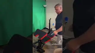 Space saving home gym for small apartment or home