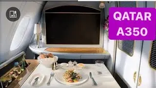 COMI TUDO DENTRO DO AVIÃO E AINDA PEDIR PARA REPETIR . QATAR A350 DUBAI