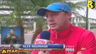 Alex Aguinaga analiza el panorama futbolistico de la Seleccion Ecuatoriana