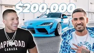 SteveWillDoIt Gave Me His Custom $200,000 Supra !!!