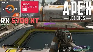 Apex Legends - RX 5700 XT + Ryzen 5 5600G - 1080p, Custom Settings