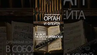 Большой соборный орган и флейта 17 апреля, 