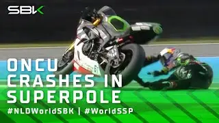 Oncu crashes in Superpole 🤯 | 