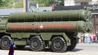 9 мая 2016 военная техника ул. Красная Пресня