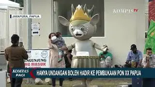 Upacara Pembukaan PON XX Papua di Stadion Lukas Enembe Jayapura