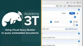 MongoDB 201:  Lesson 5, Exercise 3 » Using Visual Query Builder to query embedded documents