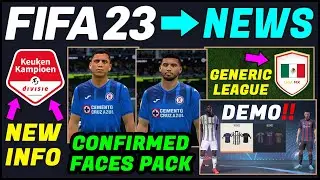 FIFA 23 NEWS | NEW CONFIRMED Real Faces, Licenses, Leagues, Demo & LEAKS ✅