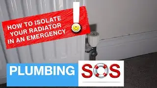 How to turn off a radiator valve | Leaky radiator