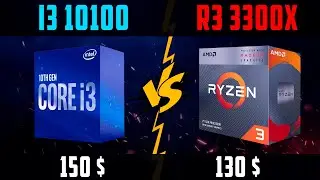 БОМЖ-ГЕЙМИНГ на УЛЬТРАХ! // I3-10100 vs R3 3300X